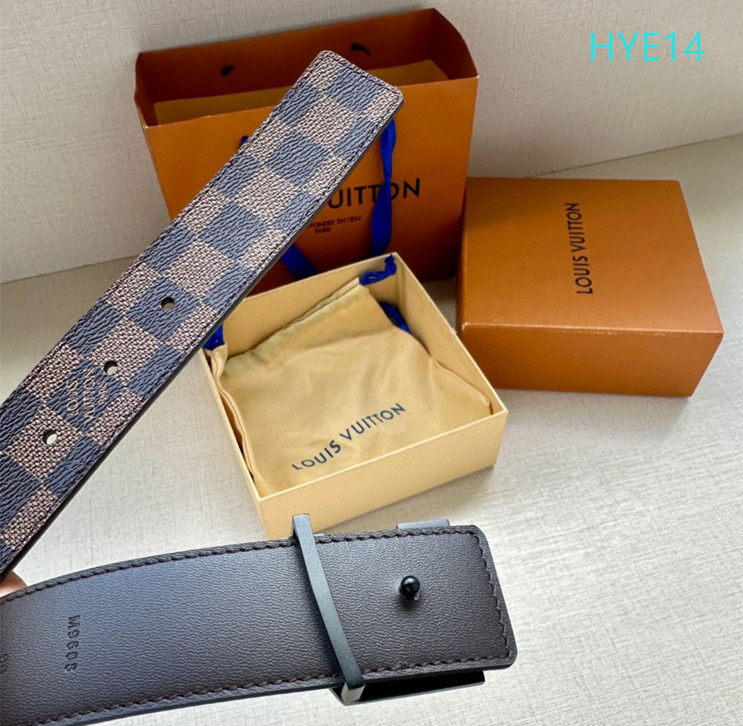 LV belt 34mmX95-125cm XH (306)