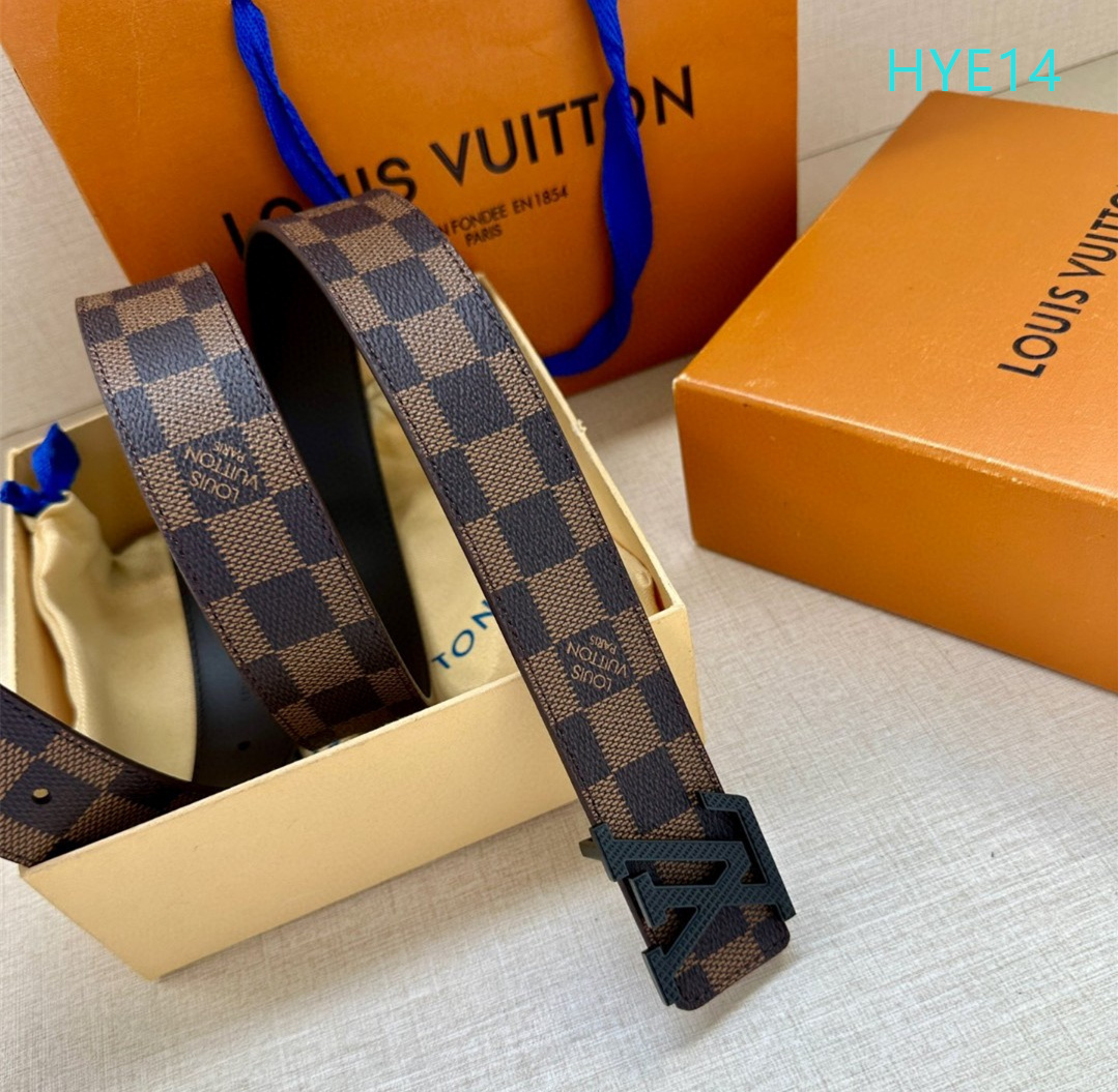 LV belt 34mmX95-125cm XH (307)