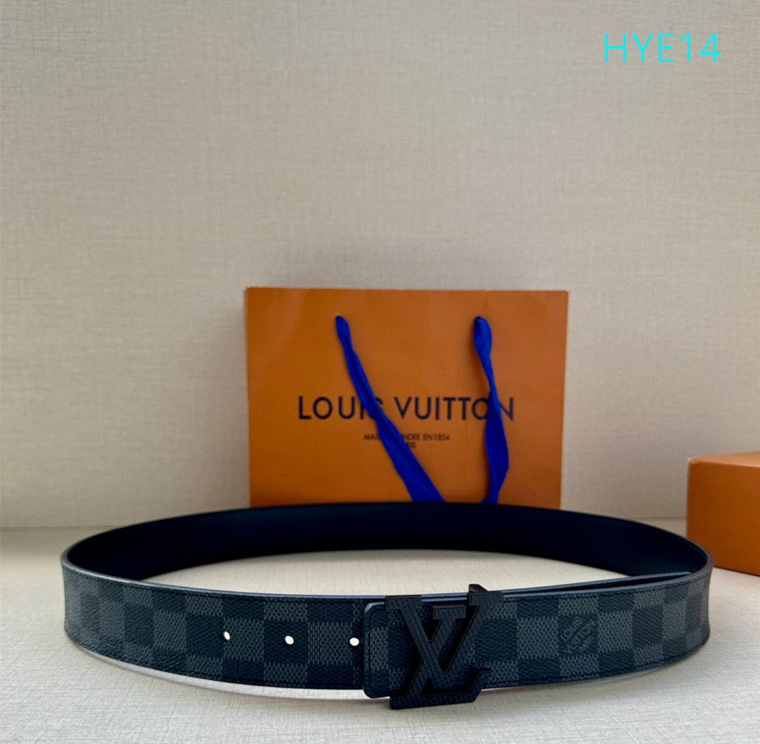LV belt 34mmX95-125cm XH (308)