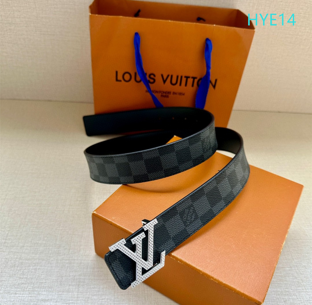 LV belt 34mmX95-125cm XH (311)