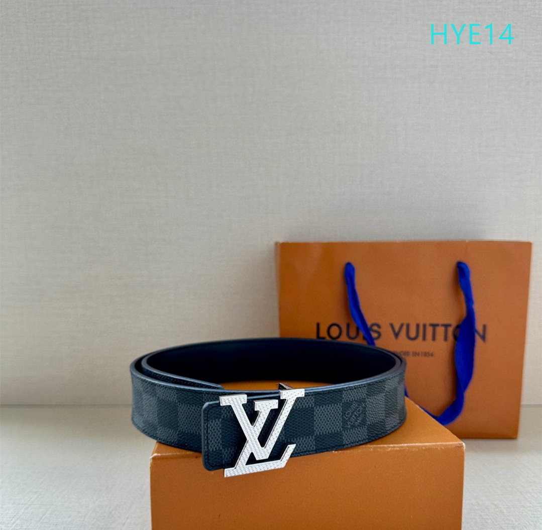 LV belt 34mmX95-125cm XH (312)