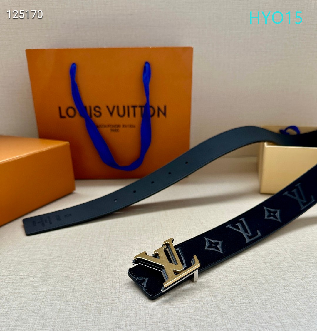 LV belt 34mmX95-125cm XH (312)