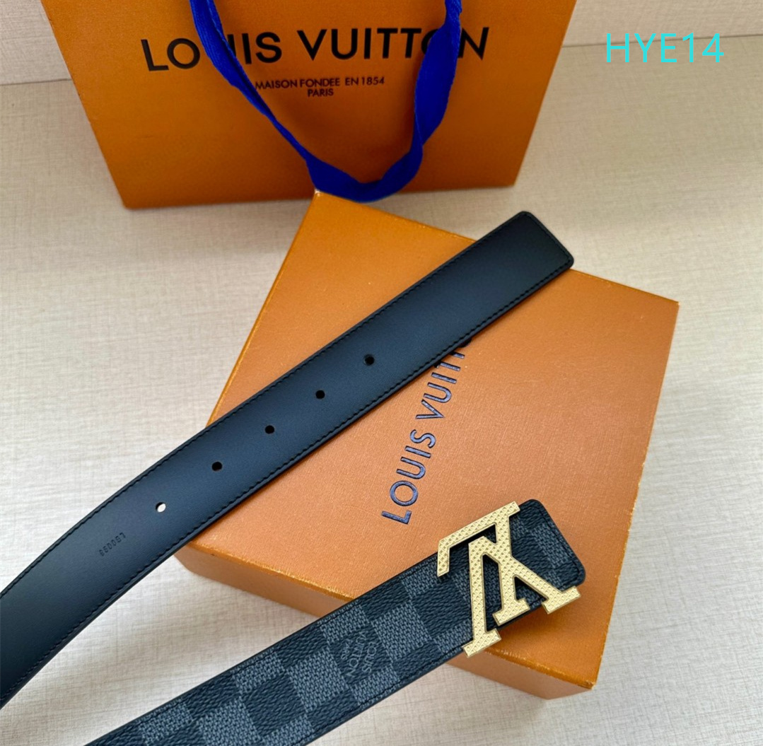 LV belt 34mmX95-125cm XH (314)