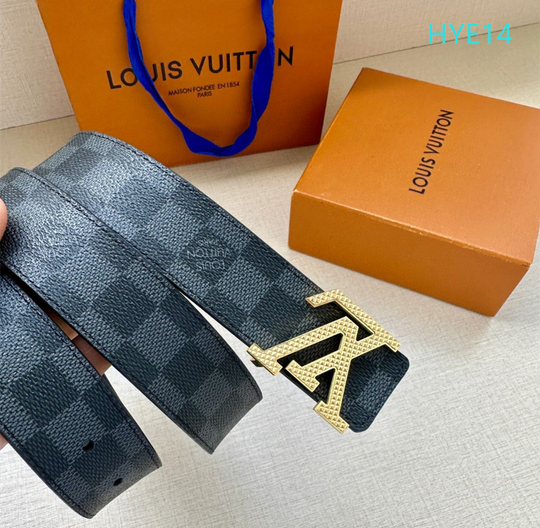LV belt 34mmX95-125cm XH (315)