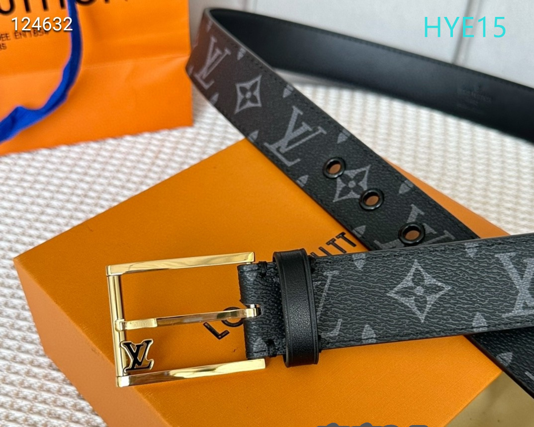 LV belt 34mmX95-125cm XH (36)