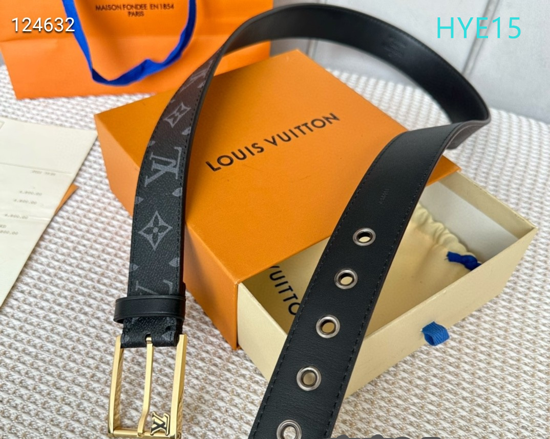 LV belt 34mmX95-125cm XH (38)