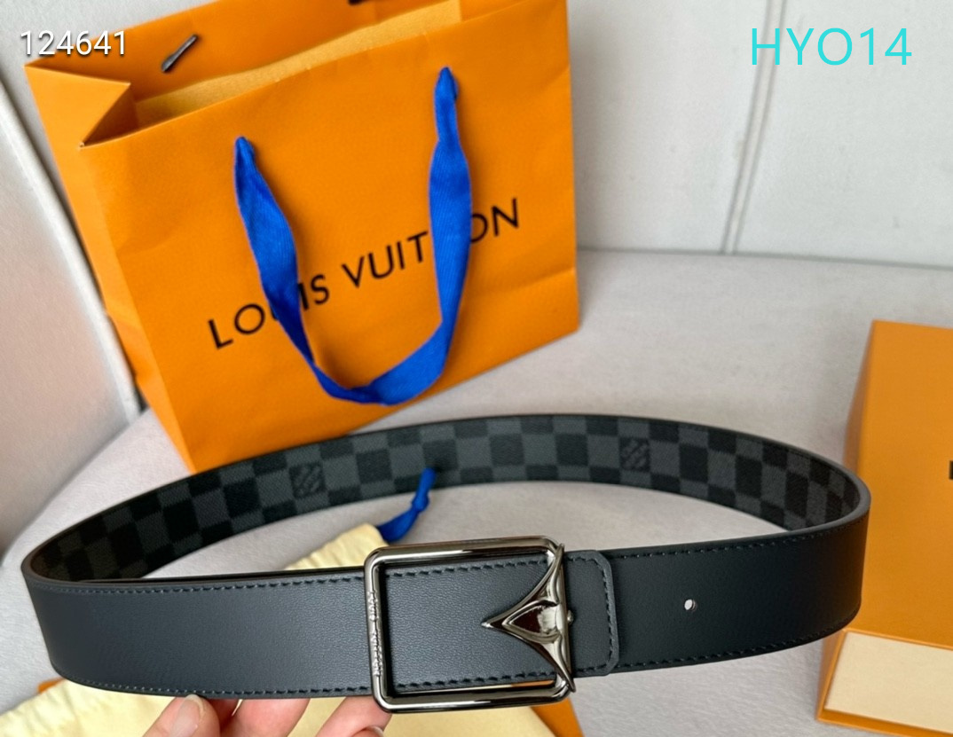 LV belt 34mmX95-125cm XH (40)