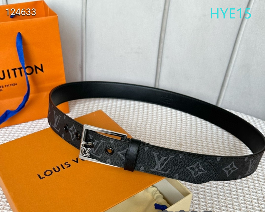 LV belt 34mmX95-125cm XH (42)
