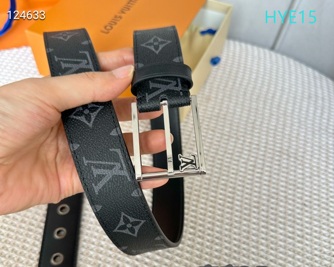 LV belt 34mmX95-125cm XH (45)
