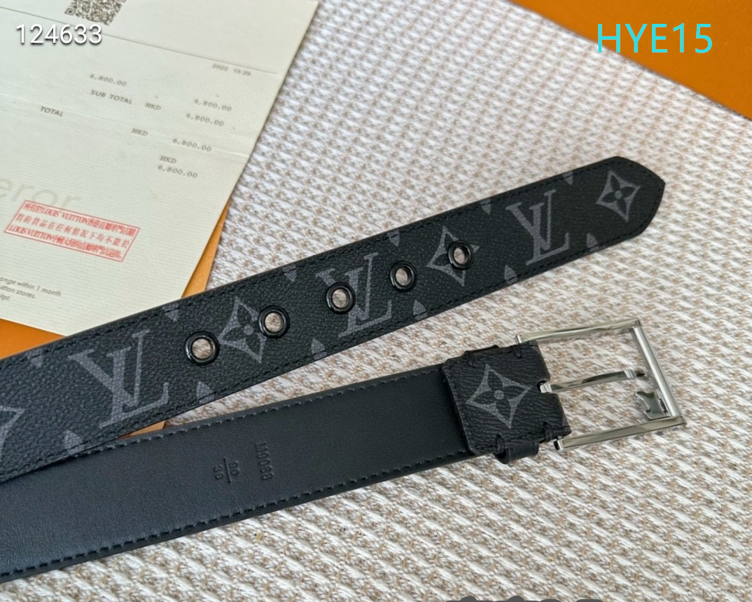 LV belt 34mmX95-125cm XH (47)