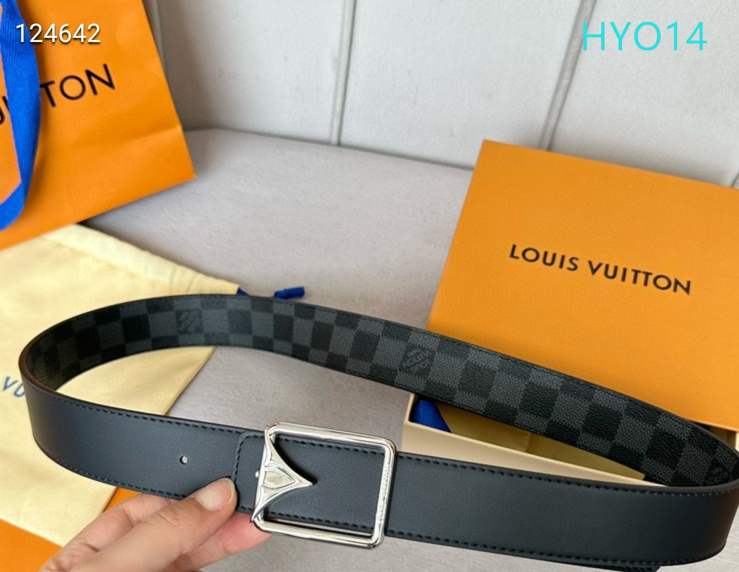 LV belt 34mmX95-125cm XH (50)
