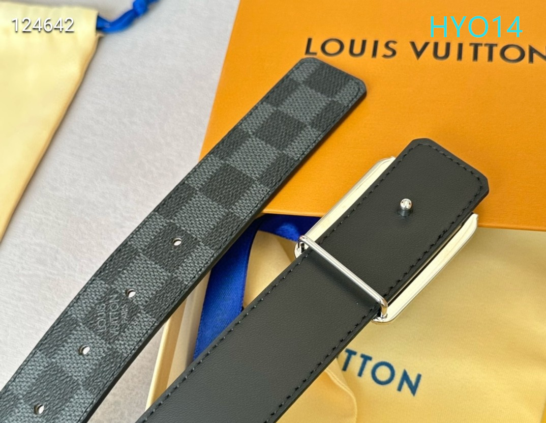 LV belt 34mmX95-125cm XH (51)