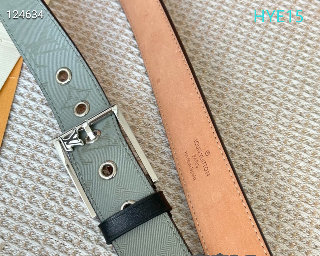 LV belt 34mmX95-125cm XH (51)