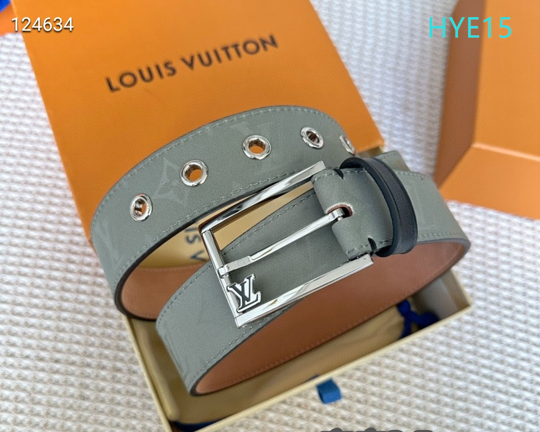 LV belt 34mmX95-125cm XH (52)