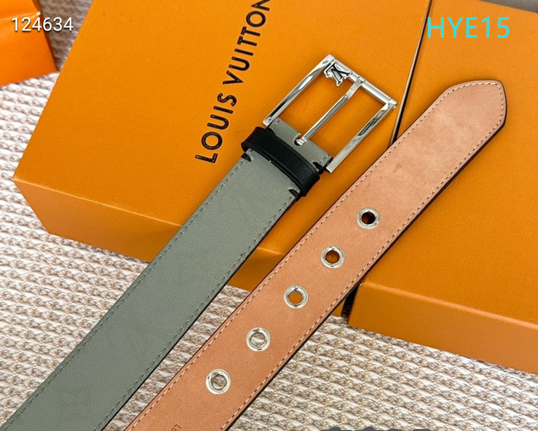 LV belt 34mmX95-125cm XH (53)