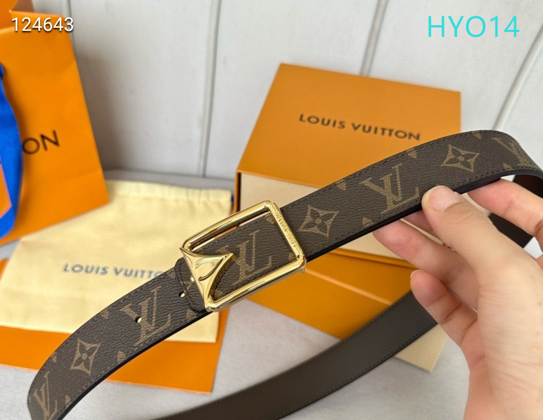 LV belt 34mmX95-125cm XH (54)