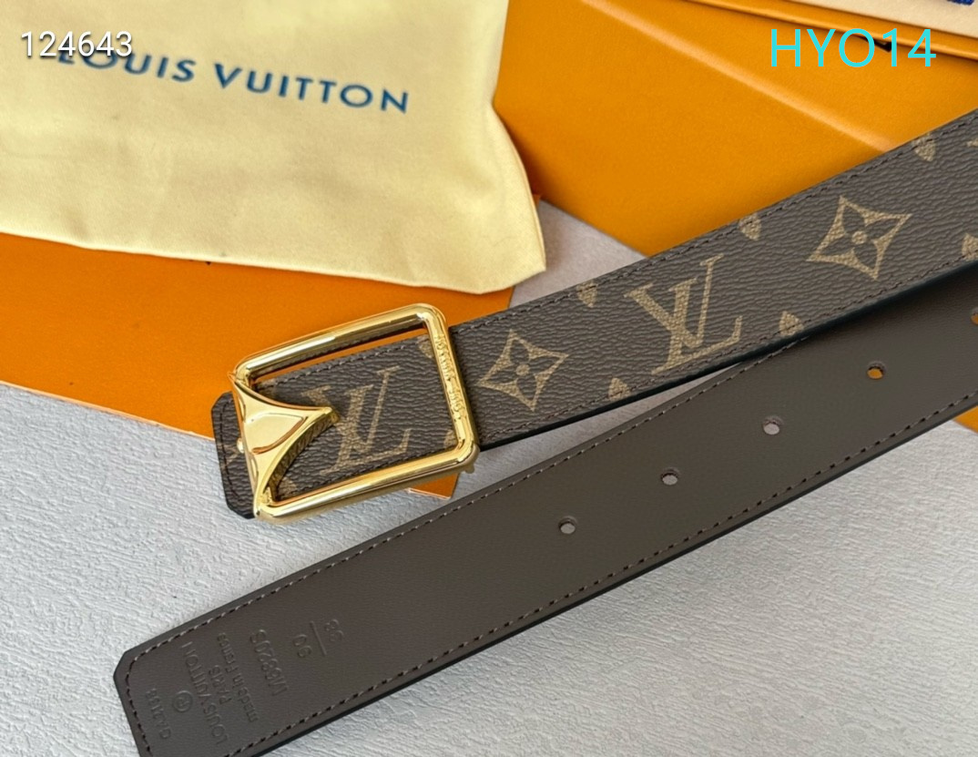 LV belt 34mmX95-125cm XH (57)