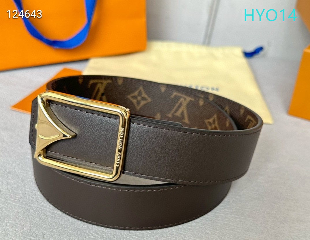 LV belt 34mmX95-125cm XH (58)
