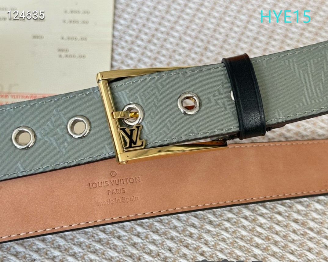 LV belt 34mmX95-125cm XH (59)