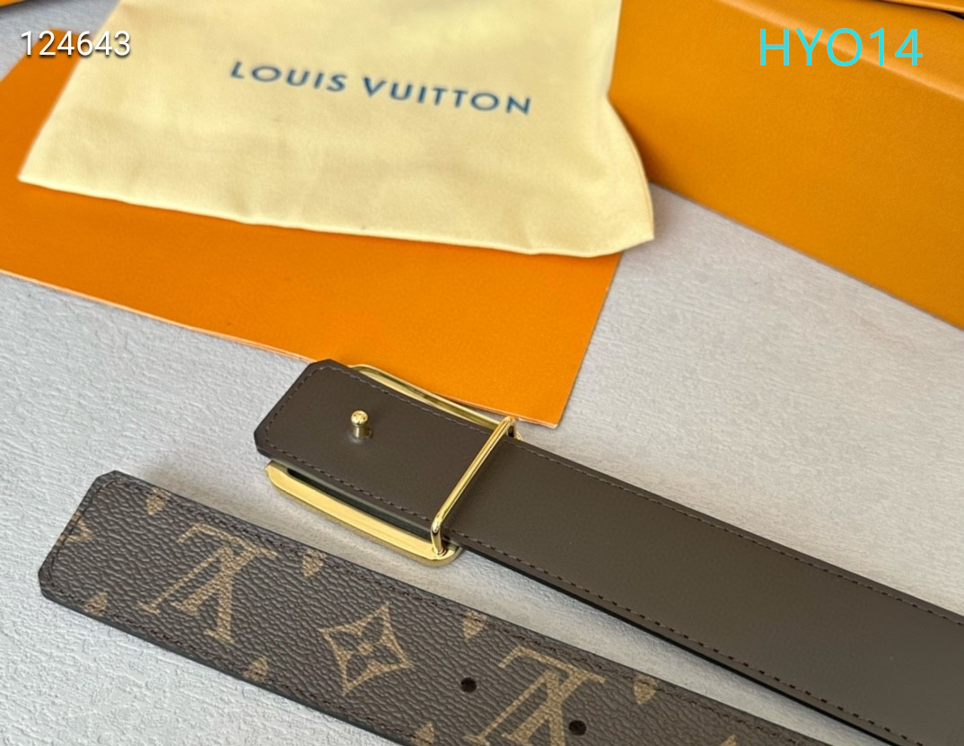 LV belt 34mmX95-125cm XH (60)