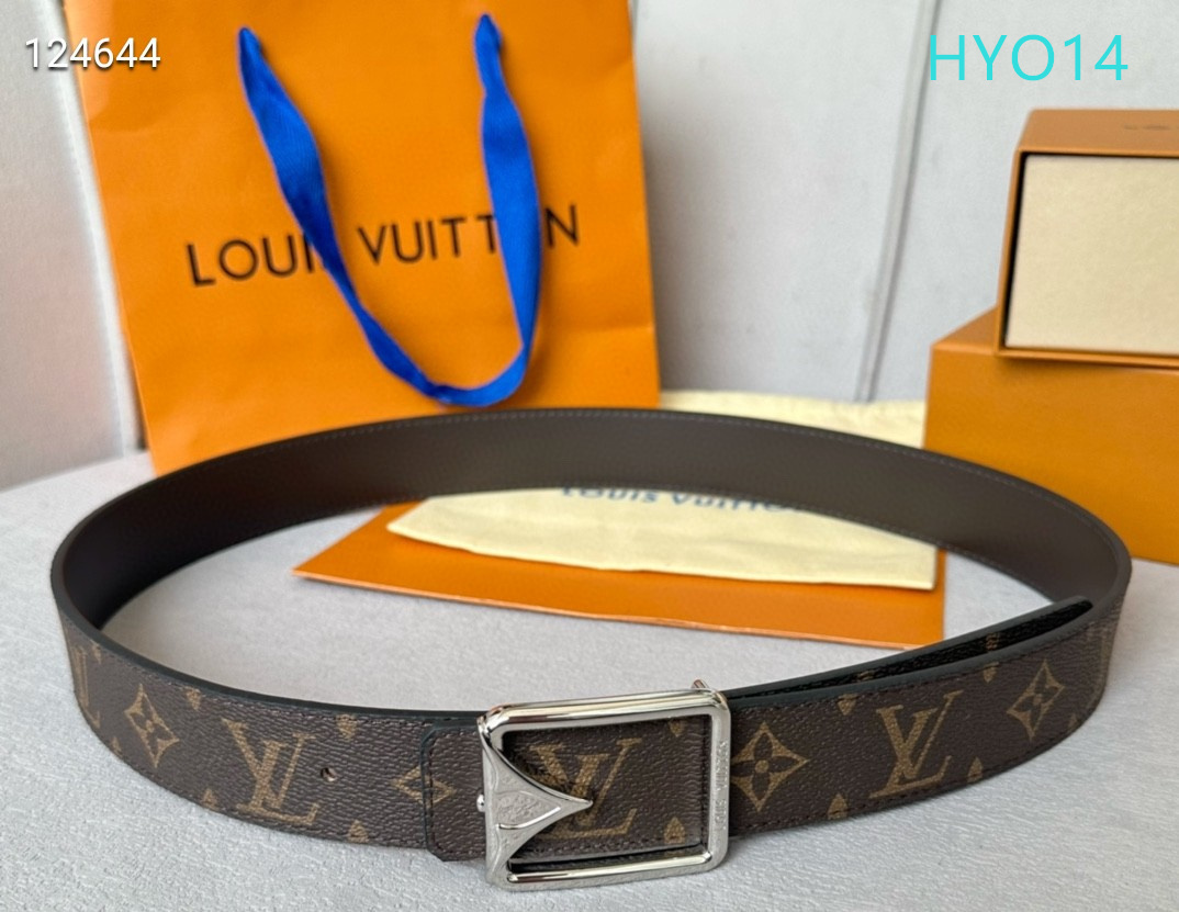 LV belt 34mmX95-125cm XH (63)