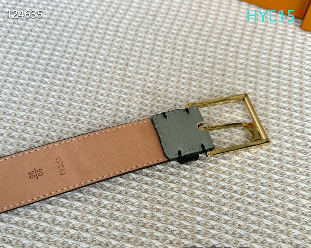 LV belt 34mmX95-125cm XH (63)