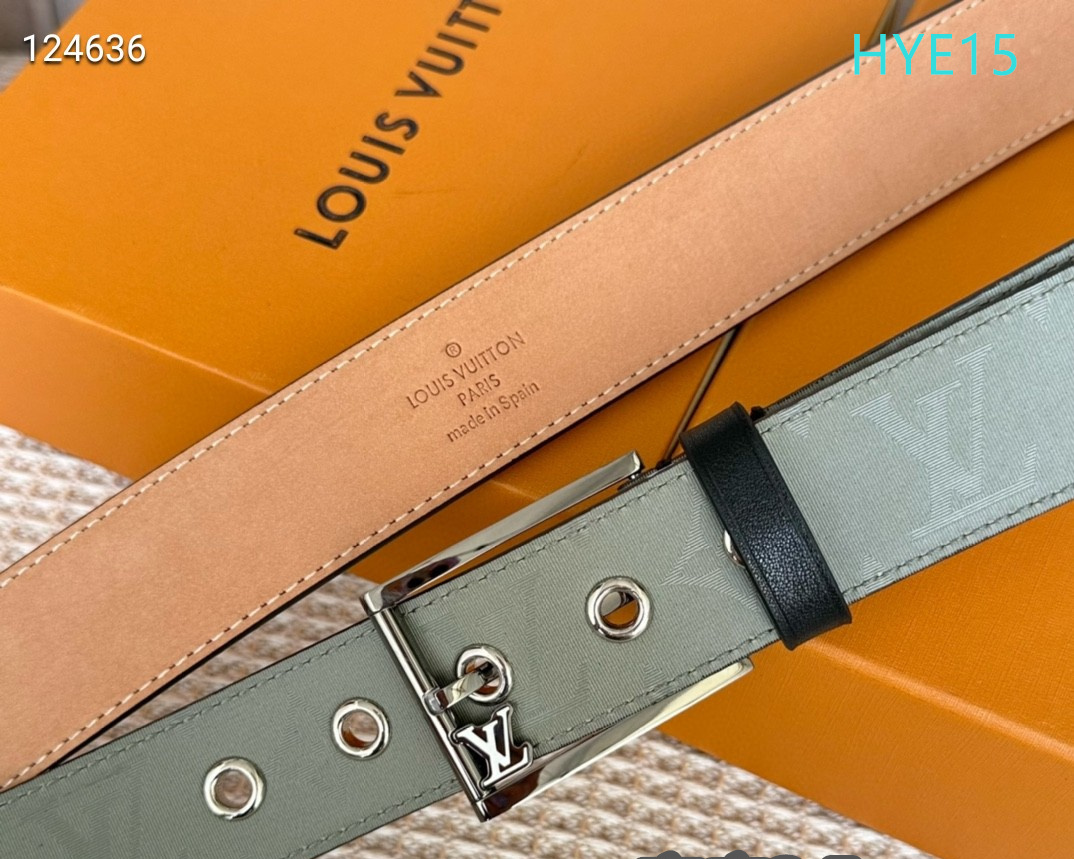 LV belt 34mmX95-125cm XH (68)