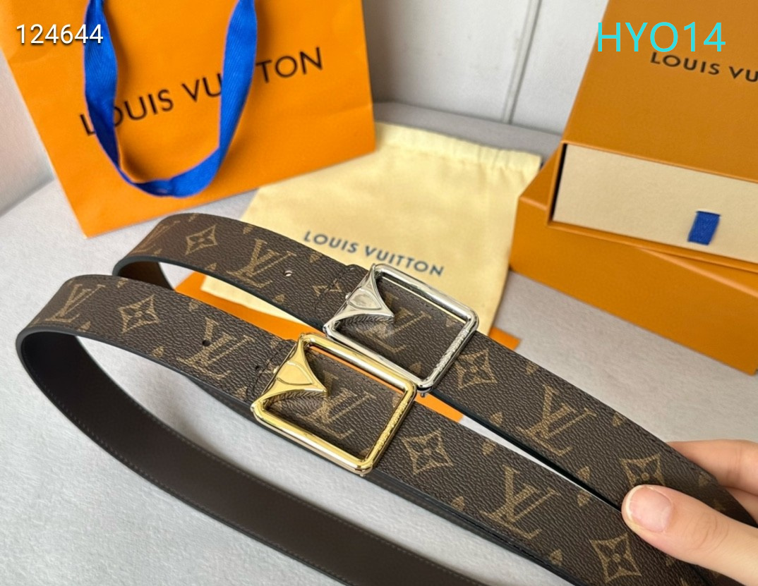 LV belt 34mmX95-125cm XH (69)