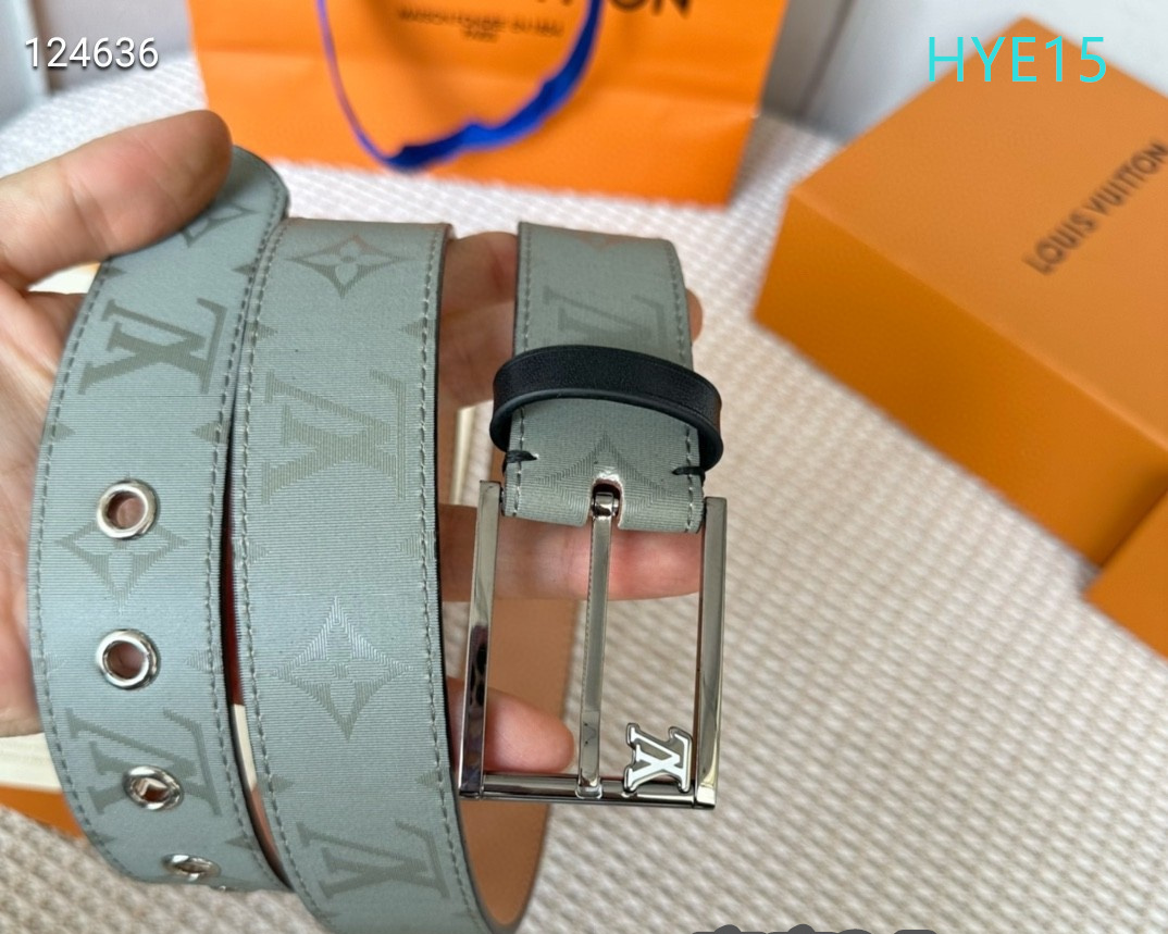 LV belt 34mmX95-125cm XH (69)