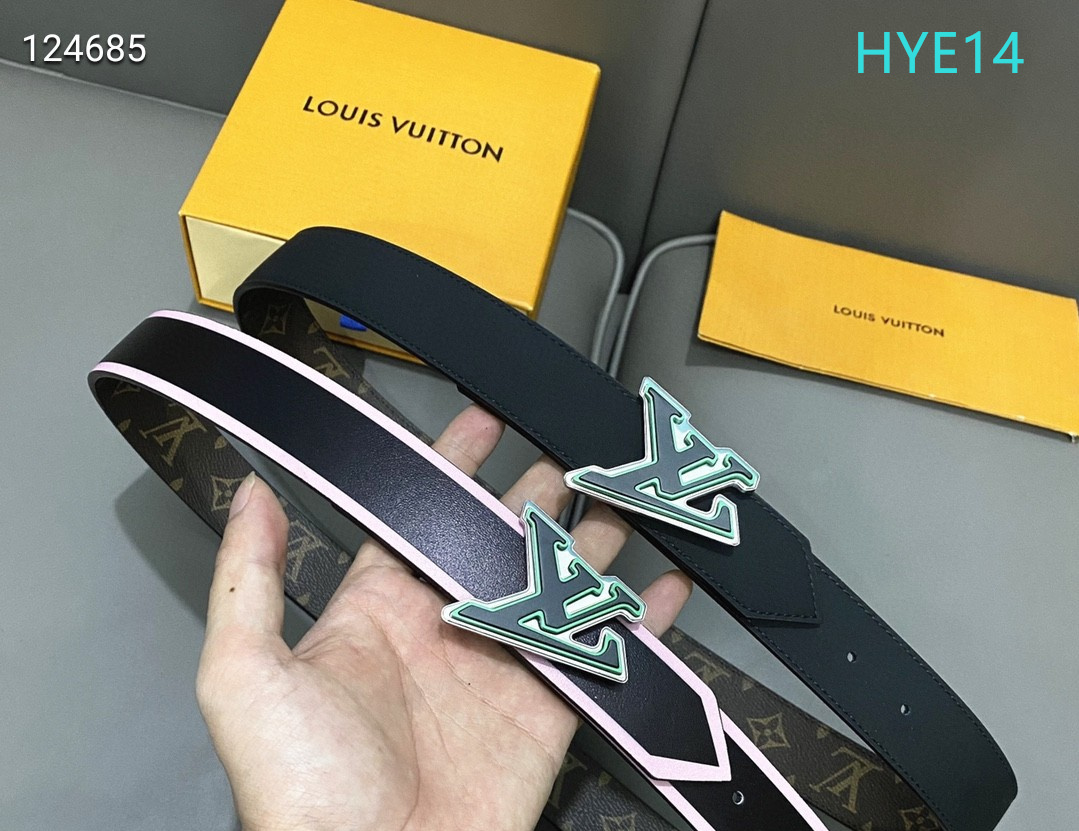 LV belt 34mmX95-125cm XH (71)