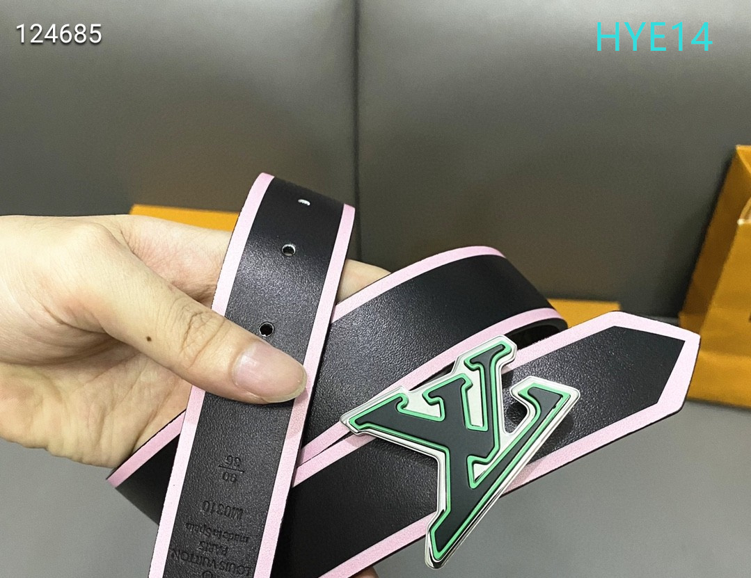 LV belt 34mmX95-125cm XH (76)