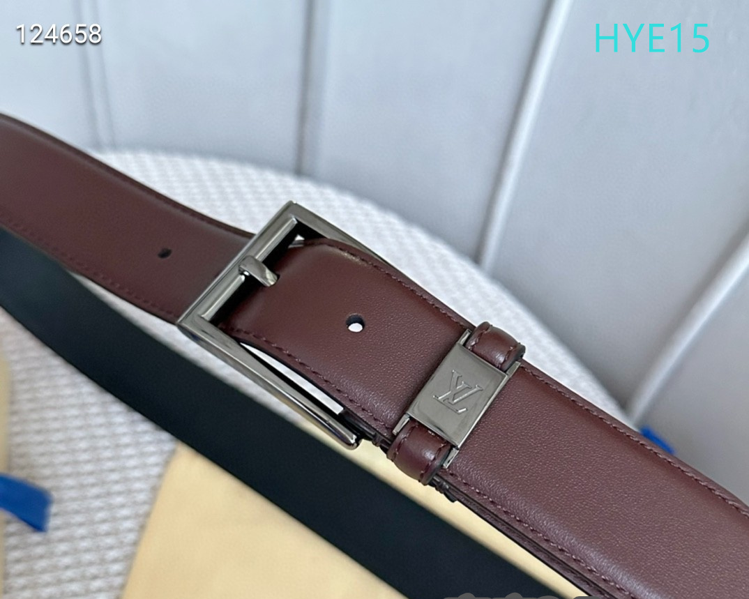 LV belt 34mmX95-125cm XH (76)