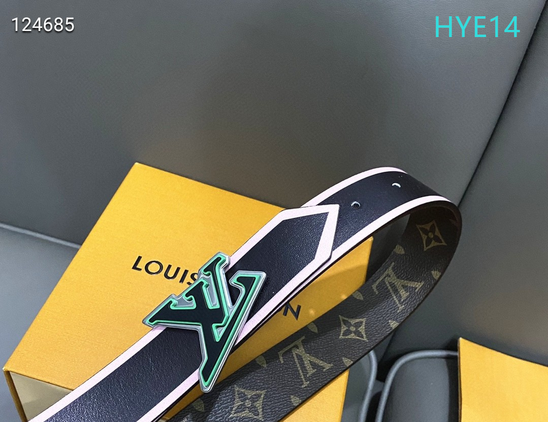 LV belt 34mmX95-125cm XH (77)
