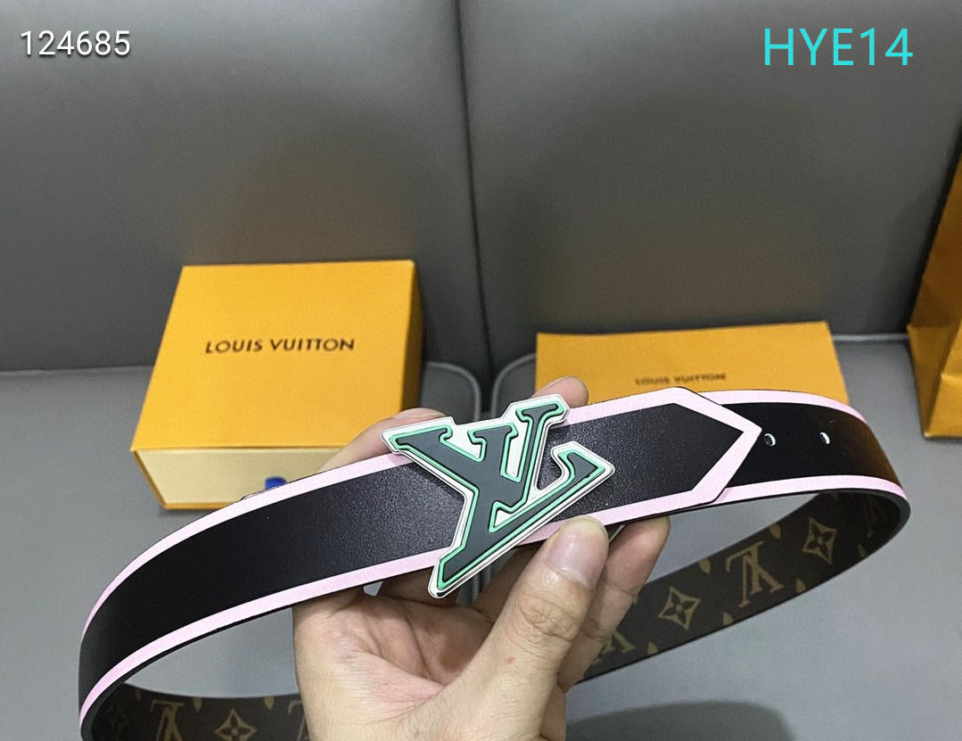LV belt 34mmX95-125cm XH (78)