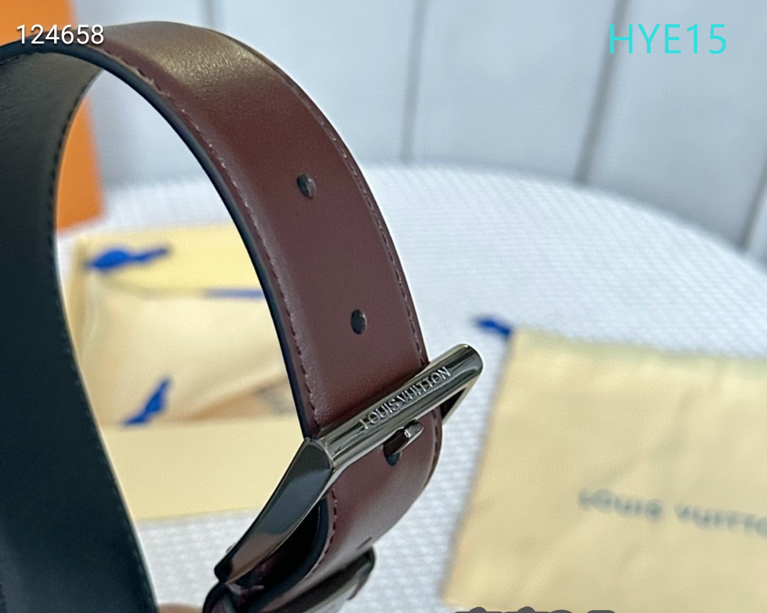 LV belt 34mmX95-125cm XH (78)