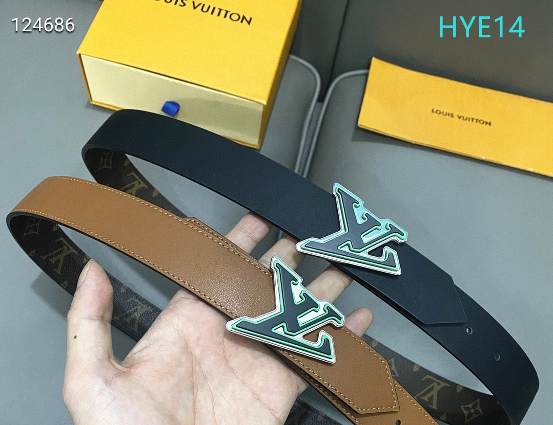 LV belt 34mmX95-125cm XH (80)