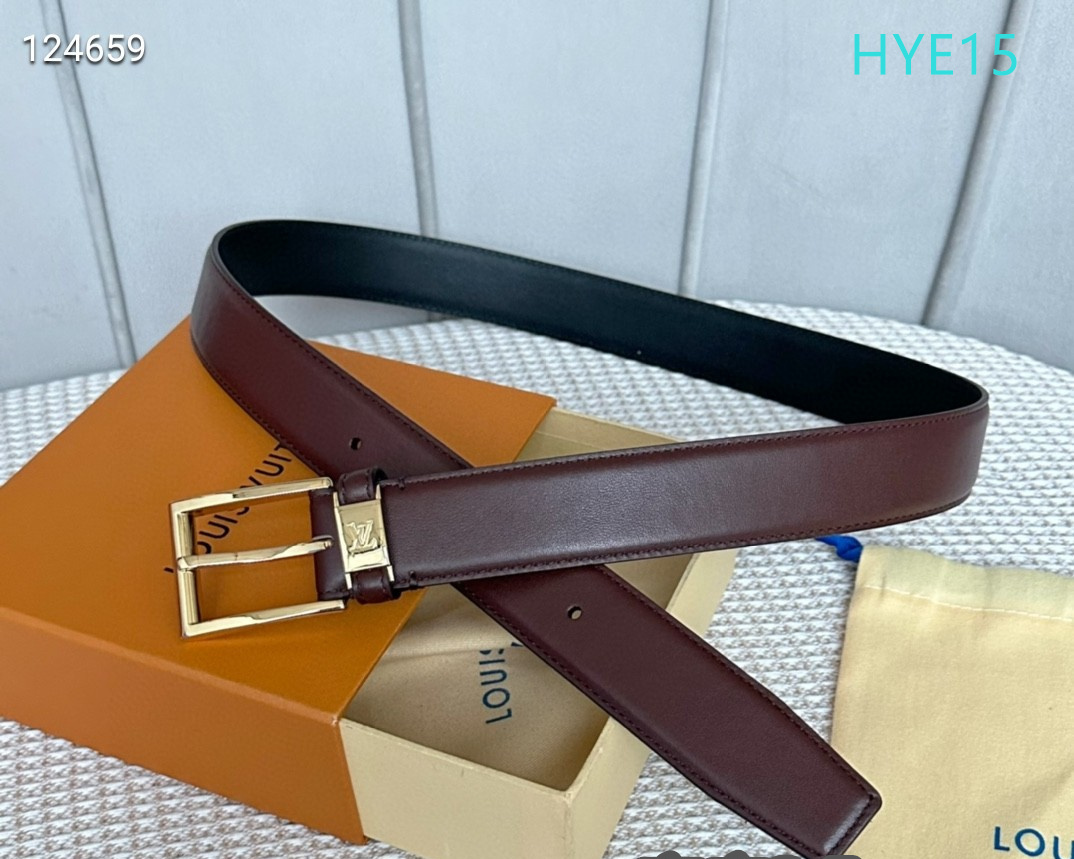 LV belt 34mmX95-125cm XH (83)