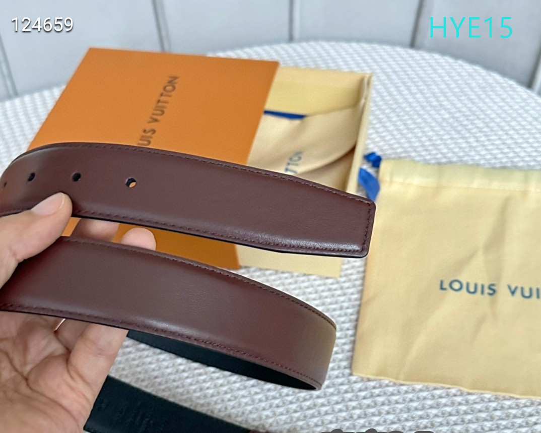 LV belt 34mmX95-125cm XH (85)
