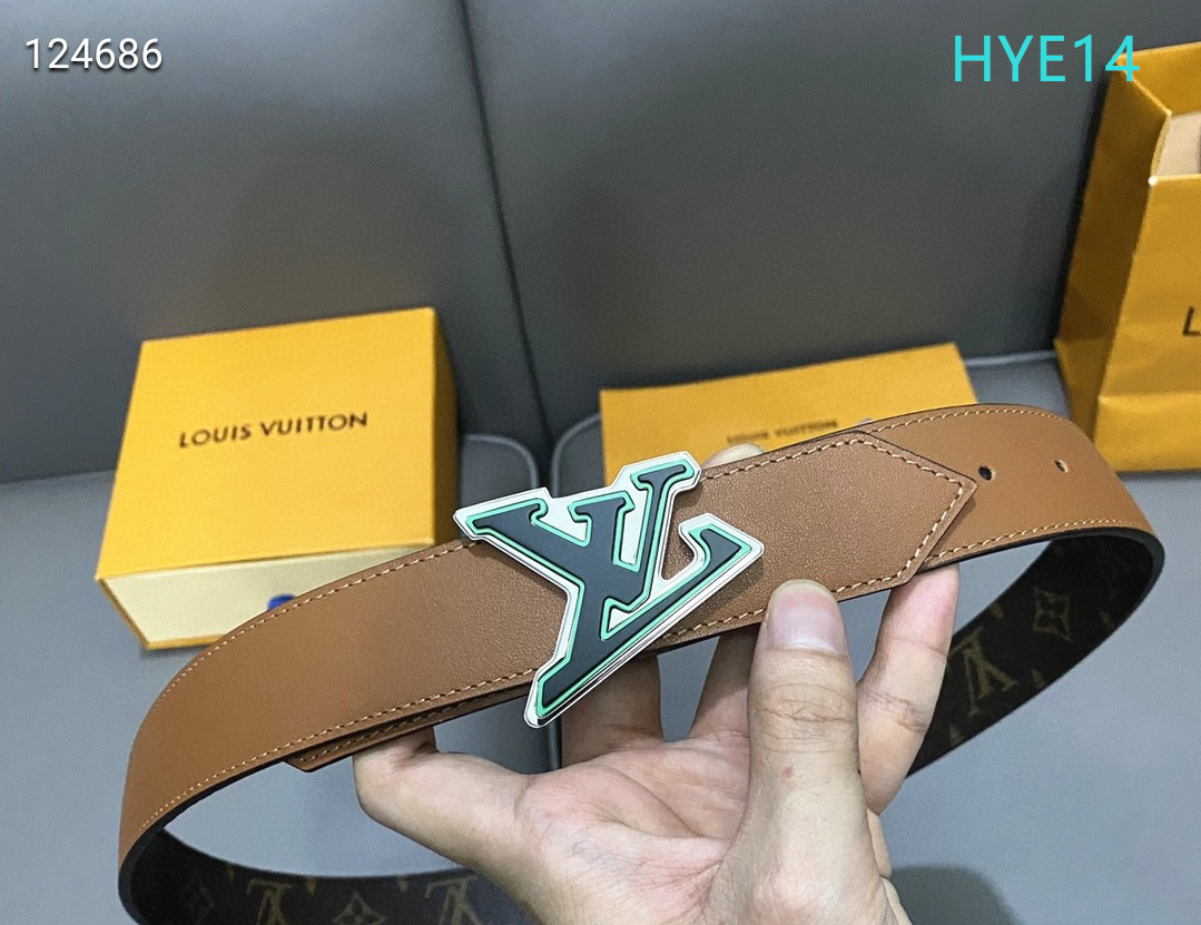 LV belt 34mmX95-125cm XH (87)