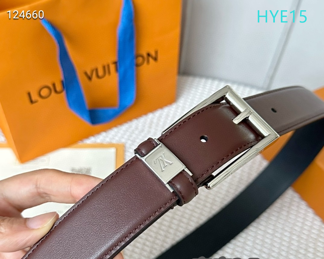 LV belt 34mmX95-125cm XH (89)