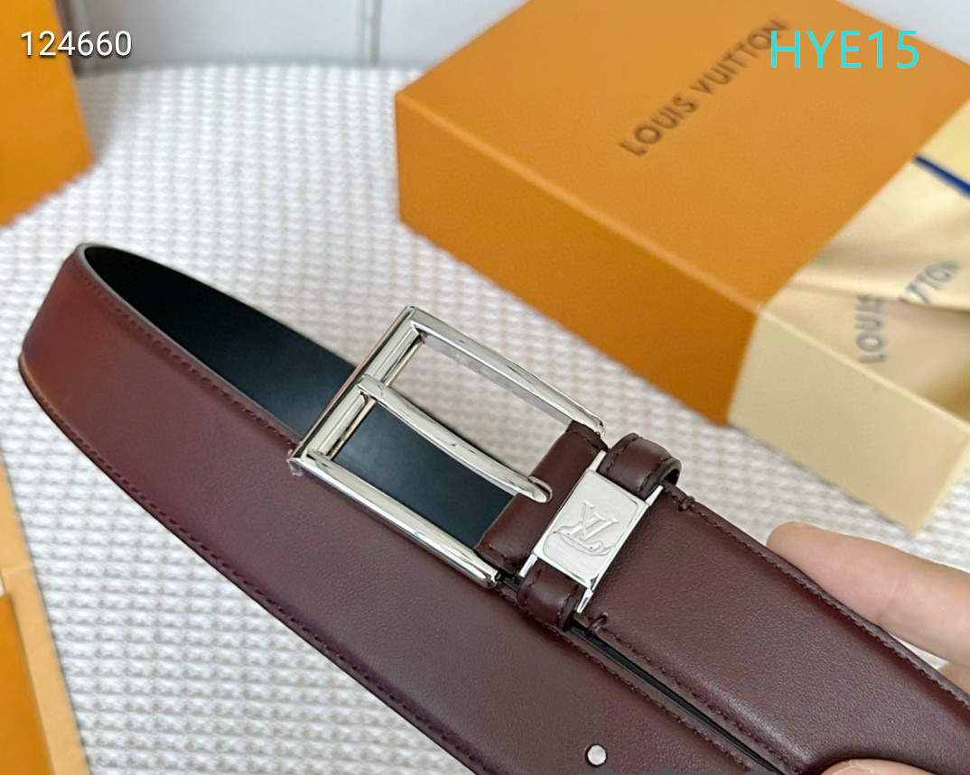 LV belt 34mmX95-125cm XH (91)