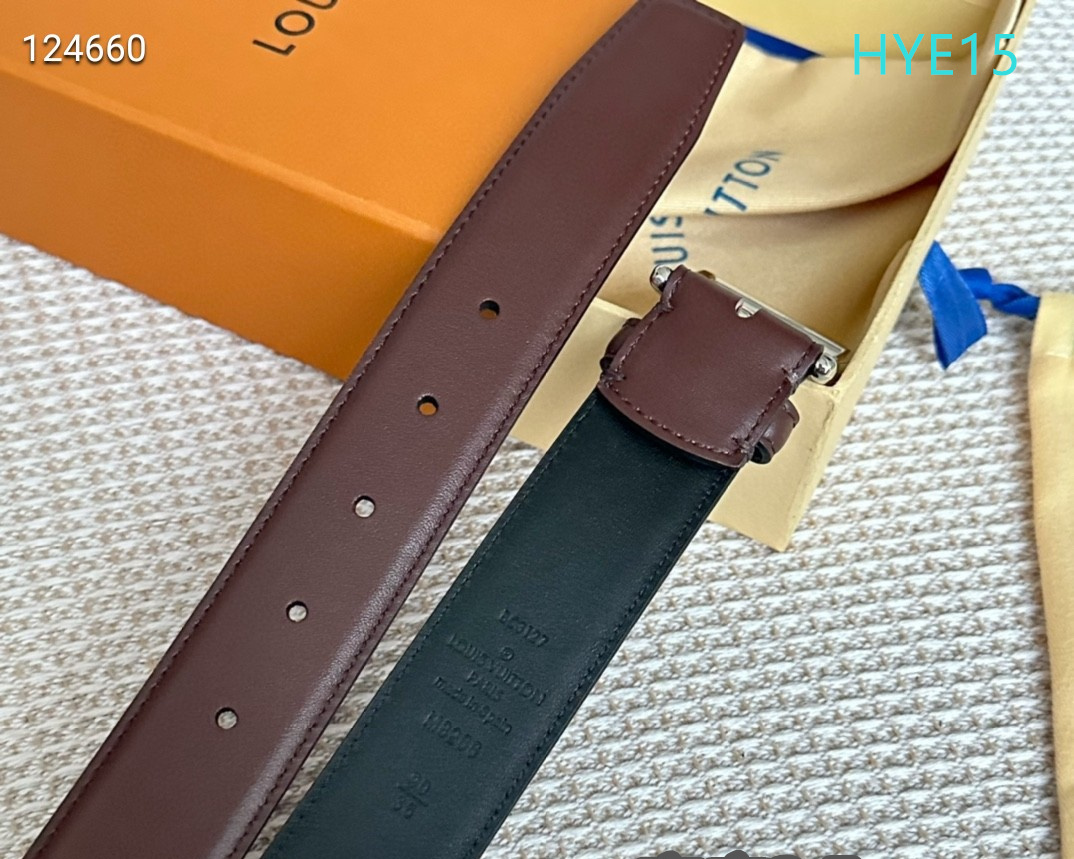 LV belt 34mmX95-125cm XH (93)