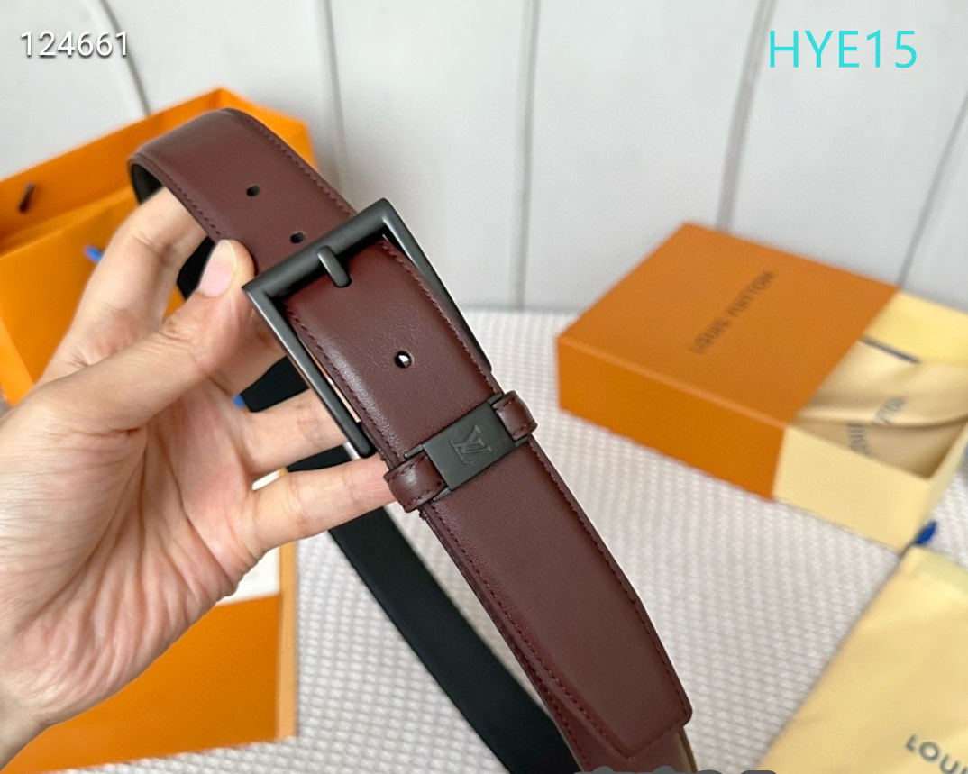 LV belt 34mmX95-125cm XH (95)