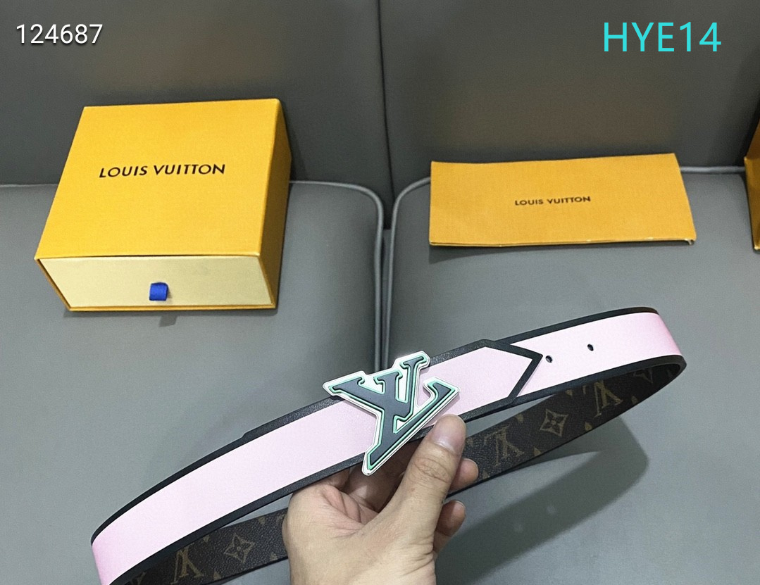LV belt 34mmX95-125cm XH (96)