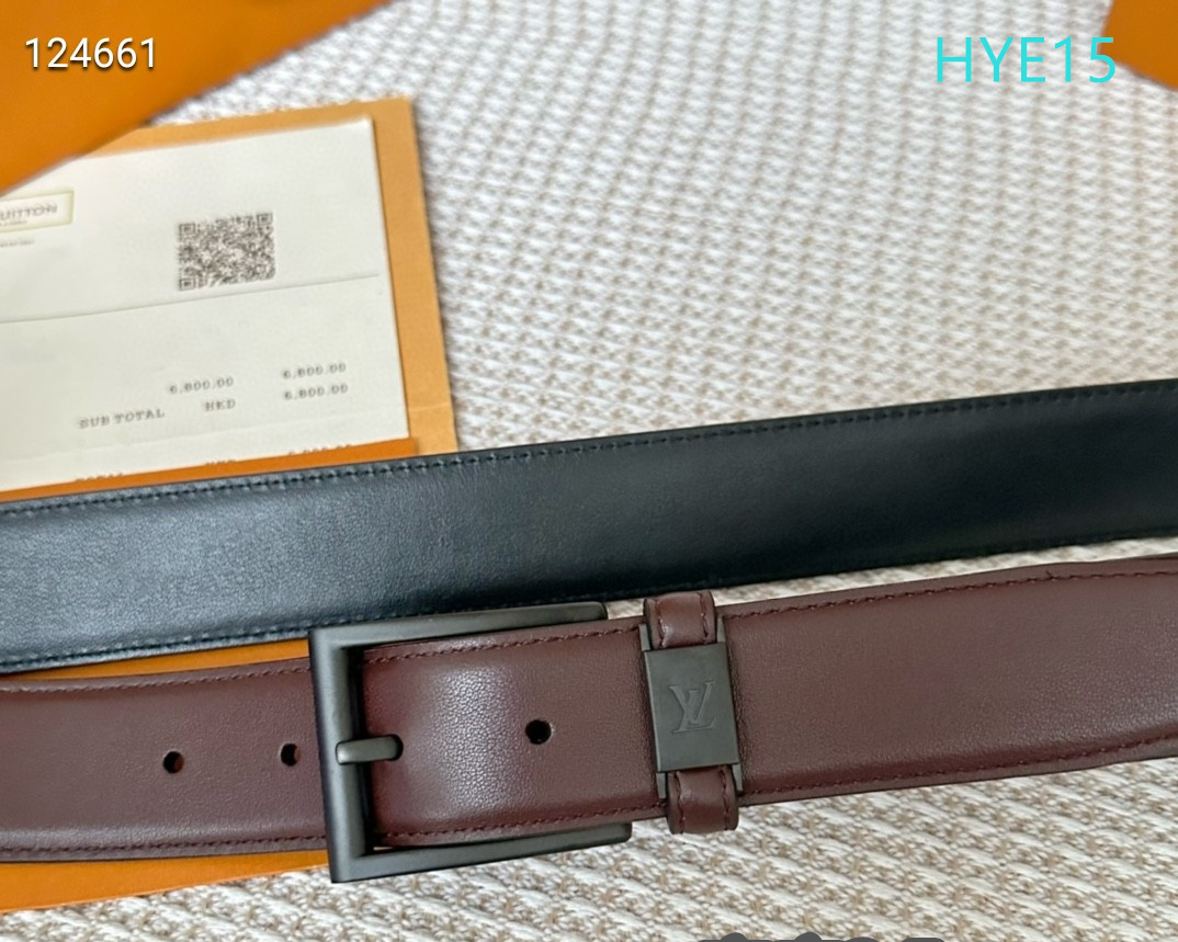 LV belt 34mmX95-125cm XH (96)