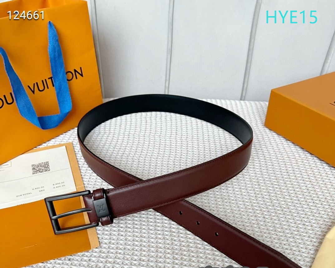 LV belt 34mmX95-125cm XH (98)