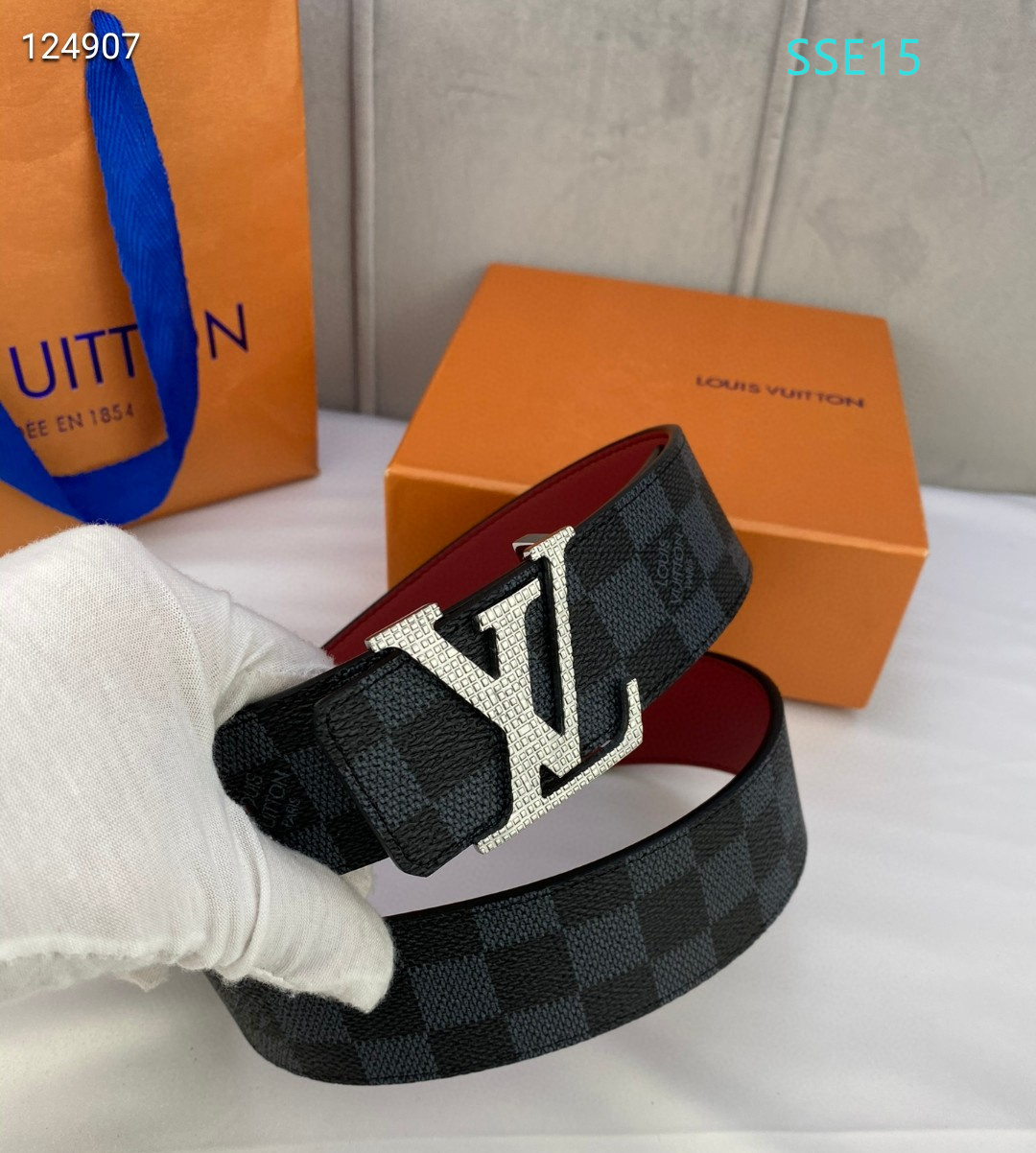 LV belt 40mmX100-125cm XH (180)