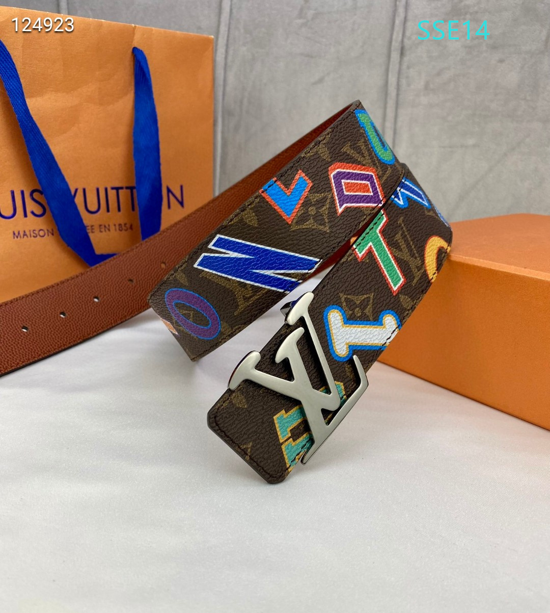 LV belt 40mmX100-125cm XH (182)