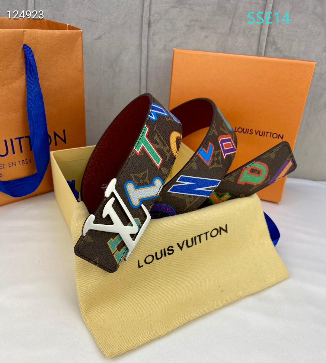 LV belt 40mmX100-125cm XH (183)