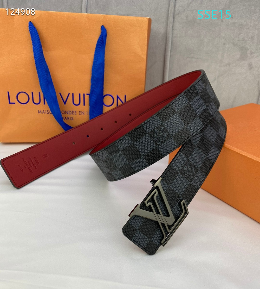 LV belt 40mmX100-125cm XH (184)